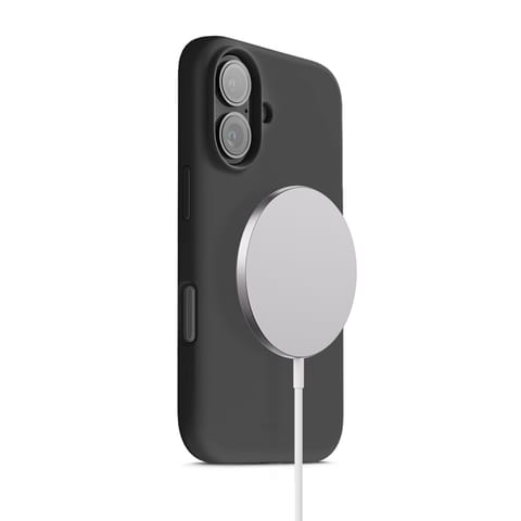 ⁨Crong Color Cover Magnetic - Etui MagSafe iPhone 17 (czarny)⁩ w sklepie Wasserman.eu