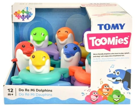⁨Muzyczne delfinki kąpielowe TOMY⁩ w sklepie Wasserman.eu