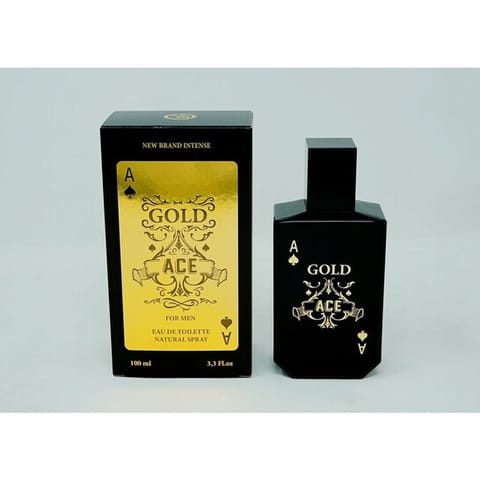 ⁨NEW BRAND Intence Gold Ace Woda toaletowa męska 100 ml⁩ w sklepie Wasserman.eu