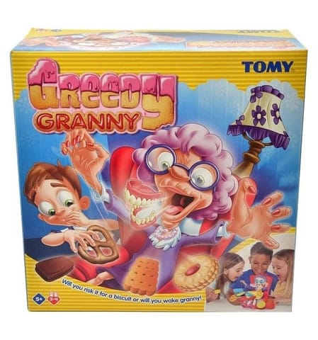 ⁨PROMO TOMY Greedy Granny's Sweet Tooth Game T72465⁩ at Wasserman.eu