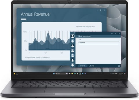 ⁨Notebook DELL Pro 14 PC14255 (14"/R5 220 /Radeon 740M/16GB/SSD512GB/W11P/Szaro-czarny)⁩ w sklepie Wasserman.eu