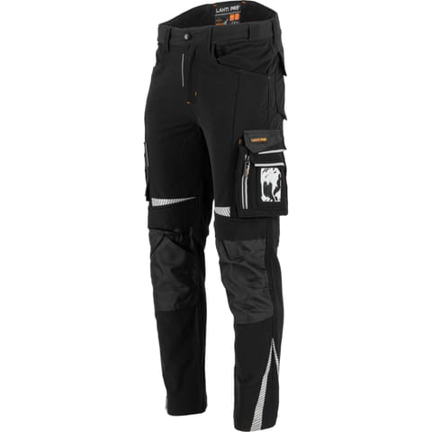 ⁨PANTS, STRETCH, BLACK, "S", CE, LAHTI⁩ at Wasserman.eu