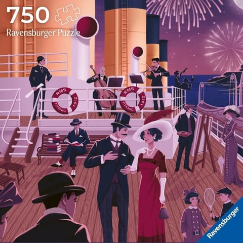 ⁨Puzzle 2D: Art&Soul Titanic 750el⁩ w sklepie Wasserman.eu