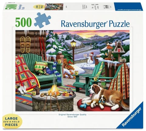 ⁨Puzzle 2D: Zimowy klimat 500el⁩ w sklepie Wasserman.eu