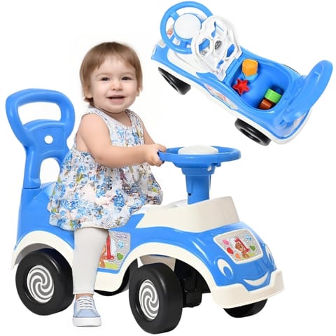 ⁨WOOPIE Jeździk 4w1 Sorter Pchacz Chodzik + Klakson Schowek⁩ w sklepie Wasserman.eu