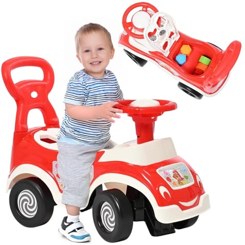 ⁨WOOPIE Jeździk 4w1 Sorter Pchacz Chodzik + Klakson Schowek⁩ w sklepie Wasserman.eu