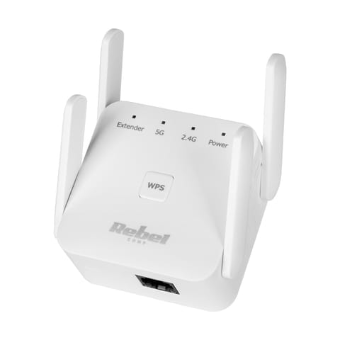⁨Repeater - wzmacniacz sieci bezprzewodowej 2.4+5 GHz Rebel⁩ w sklepie Wasserman.eu