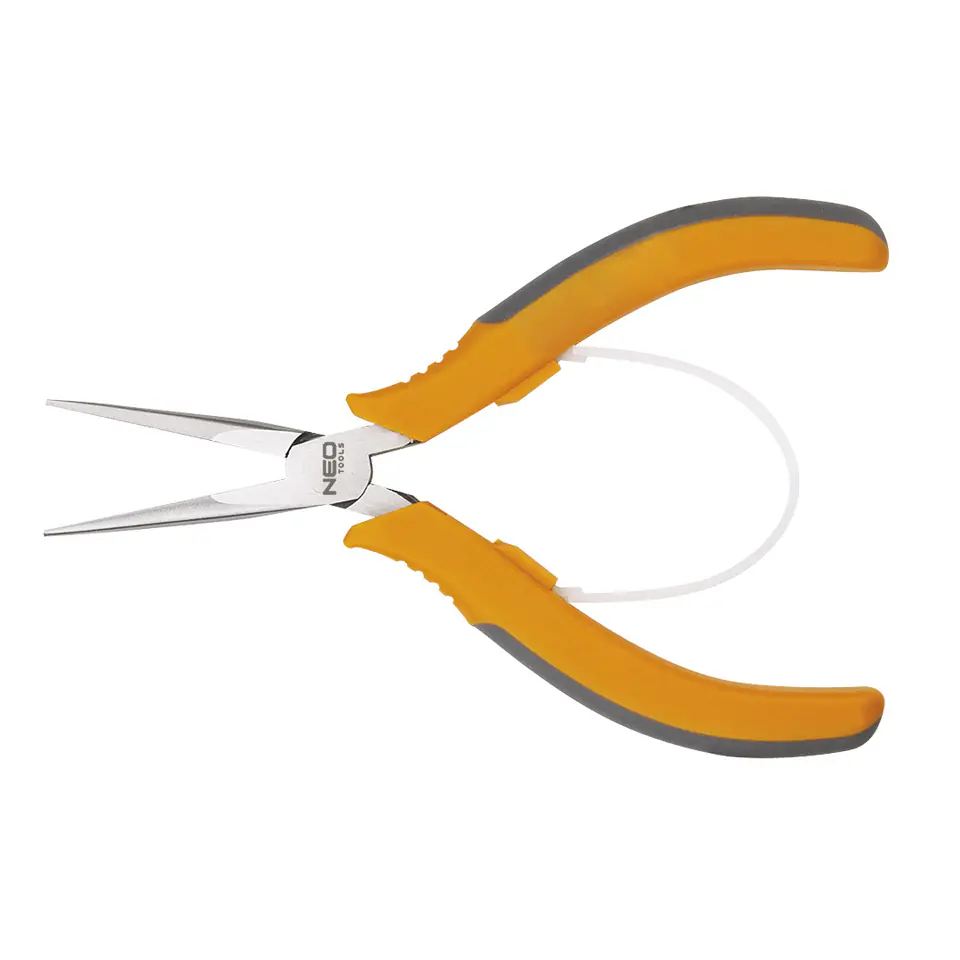 ⁨Precision pliers elongated straight 130 mm⁩ at Wasserman.eu