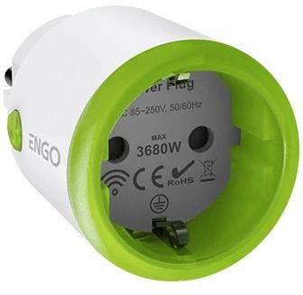⁨ENGO Controls EPLUG-WiFi - Gniazdko inteligentne, Smart Plug, Wi-Fi, 16A⁩ w sklepie Wasserman.eu
