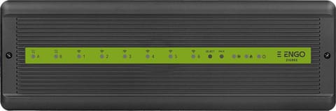 ⁨ENGO Controls ECB62-ZB - Listwa bezprzewodowa 6 stref + 2 strefy przewodowe, 230V, ZigBee, moduł pompy i kotła⁩ w sklepie Wasserman.eu
