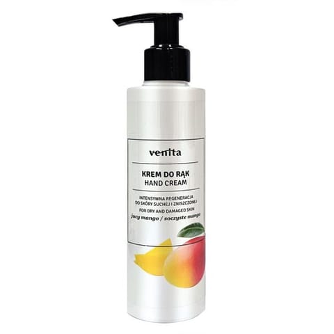 ⁨VENITA HAND CREAM Krem d/rąk regen.- mango 200ml⁩ w sklepie Wasserman.eu