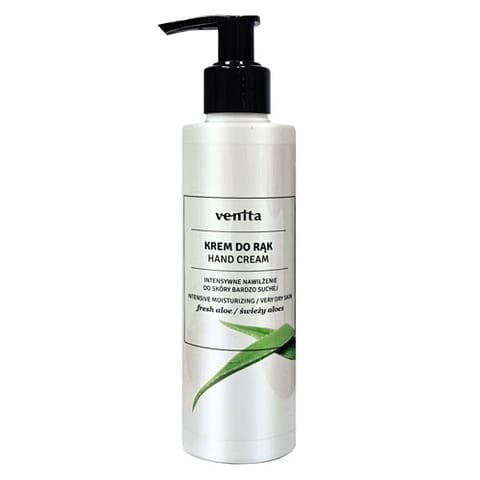 ⁨VENITA HAND CREAM Krem d/rąk nawilż.- aloes 200ml⁩ w sklepie Wasserman.eu