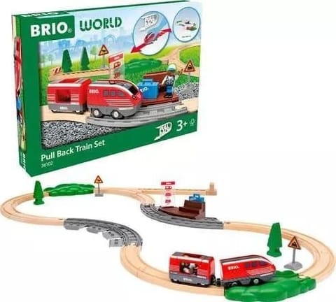 ⁨Brio Zestaw Pull Back Train⁩ w sklepie Wasserman.eu