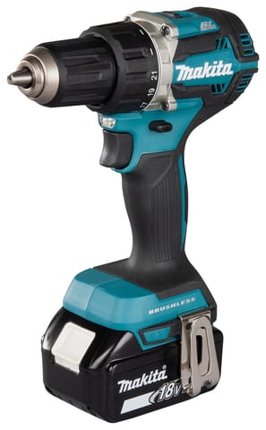 ⁨WIERTARKO-WKRĘTARKA AKUMULATOROWA BLDC 18V 2*5.0AH LI-LON⁩ w sklepie Wasserman.eu
