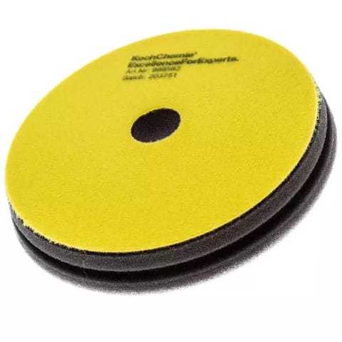 ⁨Koch Chemie Gąbka Fine Cut Żółta 150mm - gąbka polerska średnio twarda⁩ w sklepie Wasserman.eu