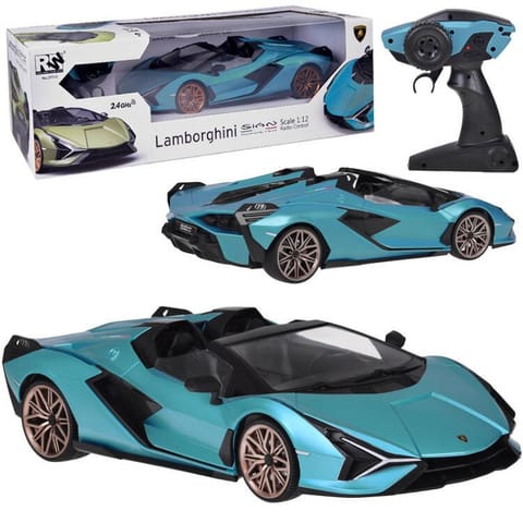 ⁨Licencjonowane auto Lamborghini Sián dł.41cm Zdalnie sterowane 1:12 RC0659⁩ w sklepie Wasserman.eu