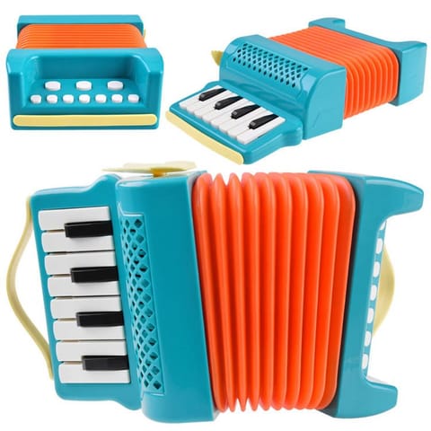 ⁨Muzyczny akordeon melodie harmonia zabawka IN0163⁩ w sklepie Wasserman.eu