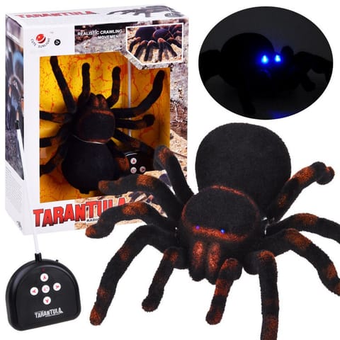 ⁨Zdalnie sterowany ogromny realistyczny PAJĄK tarantula pilot RC0251⁩ w sklepie Wasserman.eu