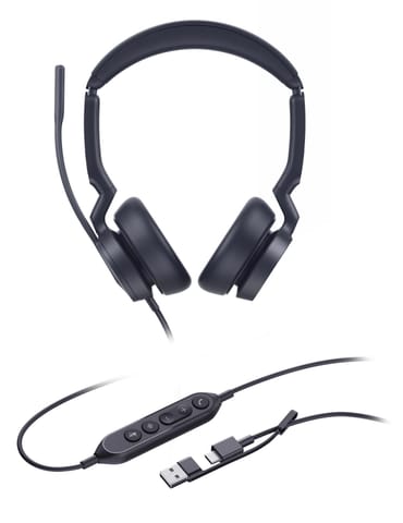 ⁨Yealink UH46 Dual UC USB-C/A Headset⁩ w sklepie Wasserman.eu