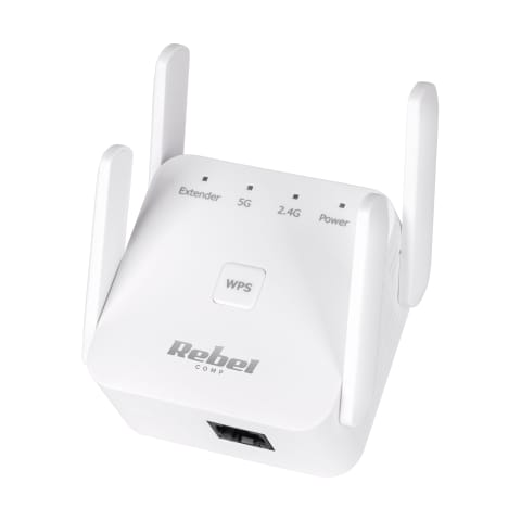 Repeater - wzmacniacz sieci bezprzewodowej 2.4+5 GHz Rebel w sklepie Wasserman.eu