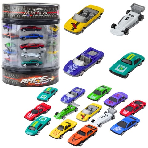⁨Zestaw Resoraków W Tubie Autka Klasyczne Sportowe 1:64⁩ w sklepie Wasserman.eu