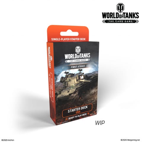 GRA TCG: World of Tanks STARTER DECK USA: FIRST STRIKE - ARCHON w sklepie Wasserman.eu