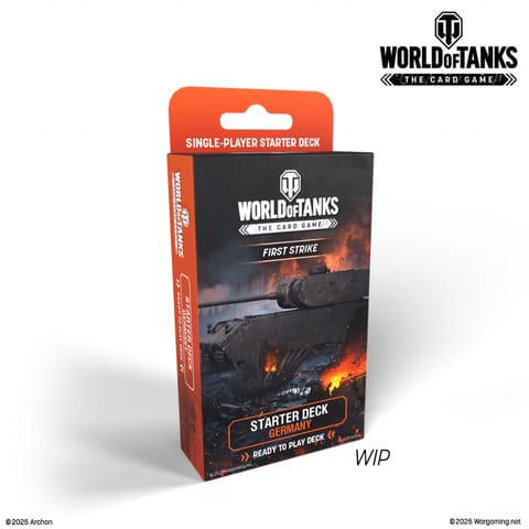 GRA TCG: World of Tanks STARTER DECK GERMANY: FIRST STRIKE (EN) - ARCHON w sklepie Wasserman.eu