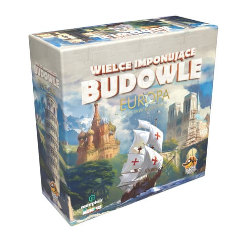 ⁨GRA WIELCE IMPONUJACE BUDOWLE: EUROPA - dodatek - LUCKY DUCK GAMES⁩ w sklepie Wasserman.eu