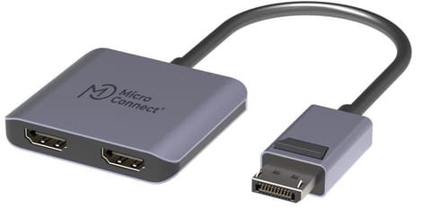 ⁨MicroConnect DisplayPort to 2x HDMI female⁩ w sklepie Wasserman.eu