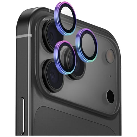 ⁨Szkło na obiektyw aparatu UNIQ Optix     Aluminium Camera Lens Protector do iPhone 17 Pro / iPhone 17 Pro Max z aplikatorem opal⁩ w sklepie Wasserman.eu