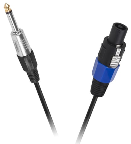 ⁨Kabel Jack 6,3 wtyk na STC wtyk 5m HQ⁩ w sklepie Wasserman.eu