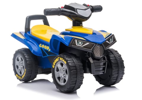 ⁨Jeździk Quad Dźwięk Światła 551-G Niebieski⁩ w sklepie Wasserman.eu