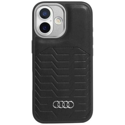 ⁨Etui Audi GT Synthetic Leather MagSafe   do iPhone 17 czarny⁩ w sklepie Wasserman.eu