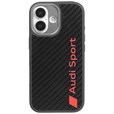 ⁨Etui Audi R8 Carbon Fiber MagSafe do     iPhone 17 czarny⁩ w sklepie Wasserman.eu