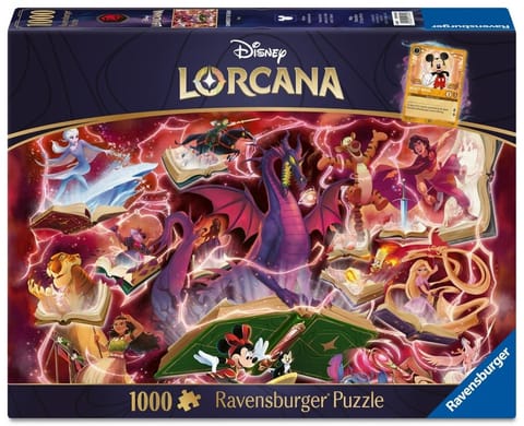 ⁨Puzzle 2D: Lorcana Ruby 1000el⁩ w sklepie Wasserman.eu