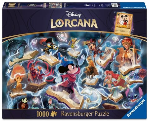 ⁨Puzzle 2D: Lorcana Steel 1000el⁩ w sklepie Wasserman.eu