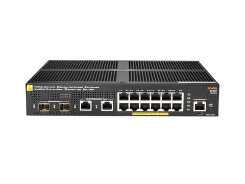 ⁨Hewlett Packard Enterprise Aruba 2930F 12G PoE+ Swch⁩ w sklepie Wasserman.eu