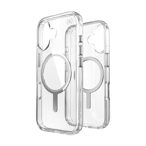 ⁨Speck Presidio Perfect Clear MagSafe - Etui iPhone 17 (Clear / Silver)⁩ w sklepie Wasserman.eu