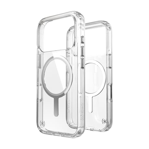 ⁨Speck Presidio Perfect Clear MagSafe - Etui iPhone 17 Pro (Clear / Silver)⁩ w sklepie Wasserman.eu
