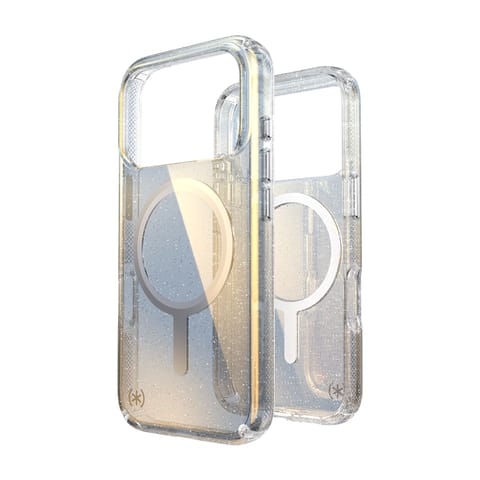 ⁨Speck Presidio Lux MagSafe - Etui iPhone 17 Pro (Hyper Mirror Glitter / Silver Metallic)⁩ w sklepie Wasserman.eu