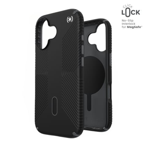 ⁨Speck Presidio2 Grip ClickLock & MagSafe - Etui iPhone 17 (Black / Slate Grey / White)⁩ w sklepie Wasserman.eu
