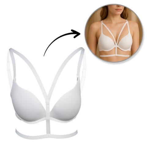 ⁨DECORATIVE CHLOE STRAPS white⁩ at Wasserman.eu