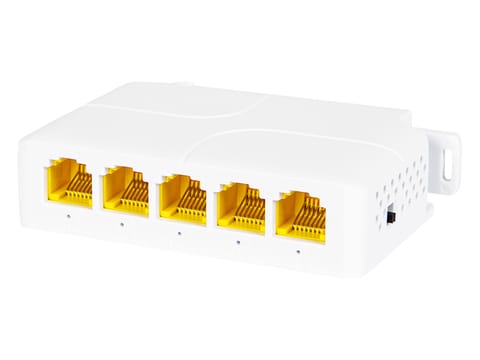 ⁨Extender POE 5-portowy 1000Mbs⁩ w sklepie Wasserman.eu