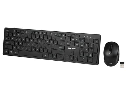 ⁨Klawiatura+mysz radiowa 2,4GHz BLOW WORK BALANCE⁩ w sklepie Wasserman.eu