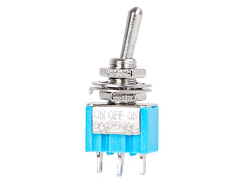 ⁨Przełącznik MTS 103 3A 250V pojedynczy on-off-on⁩ w sklepie Wasserman.eu