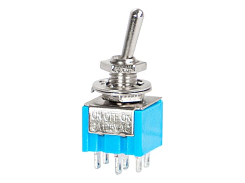 ⁨Przełącznik MTS 203 3A 250V on-off-on⁩ w sklepie Wasserman.eu