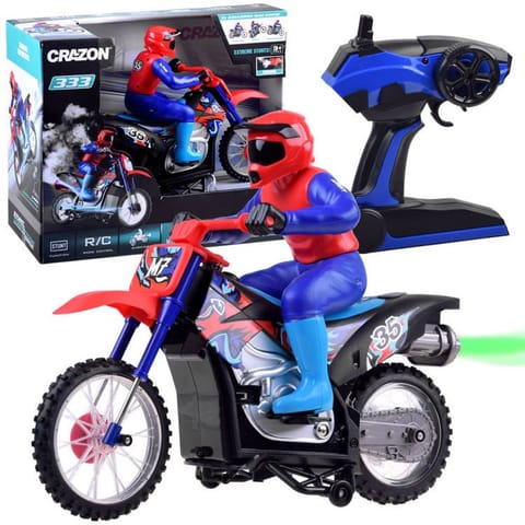 ⁨Zdalnie sterowany MOTOR terenowy CROSS RC0564⁩ w sklepie Wasserman.eu