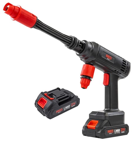⁨Myjka ciśnieniowa akumulatorowa Red Technic RTMC0149⁩ w sklepie Wasserman.eu