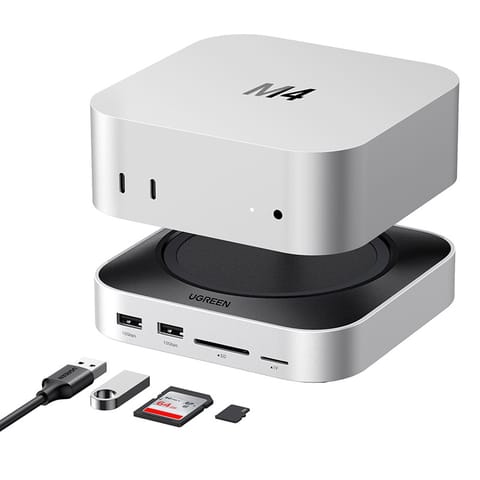 ⁨Stacja dokująca 11 w 1 Ugreen CM841 , USB-C (szara)⁩ w sklepie Wasserman.eu