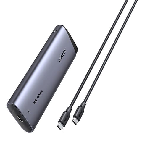 ⁨Obudowa na dysk SSD Ugreen CM767, USB-C, M.2 NVMe/SATA⁩ w sklepie Wasserman.eu